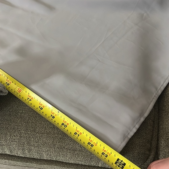 Beautiful gray flowy blouse - EUC! $22! Originally $38 - Picture 6 of 7